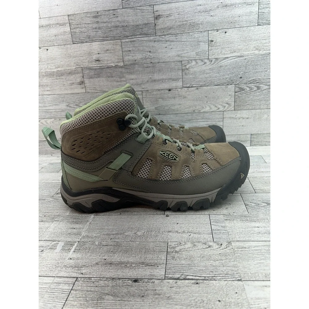 Keen Targhee Vent Mid Boots Women Size 11 Hiking Shoes‎ Waterproof Trail Outdoor